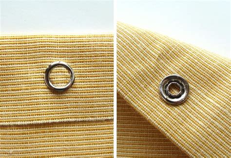 metal support ring for fabric|How to Insert Metal Snaps in Fabric .